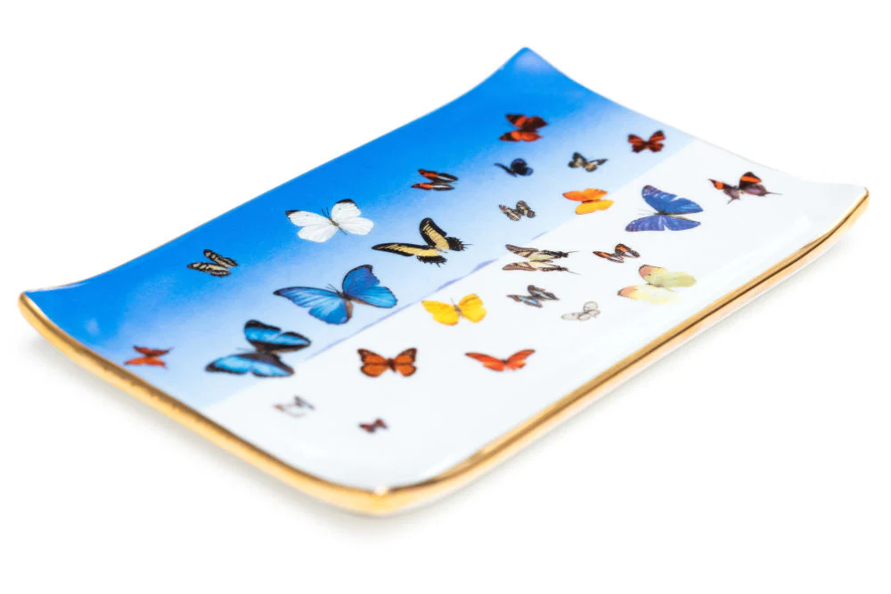 The Butterflies Porcelain Tray - Image 3